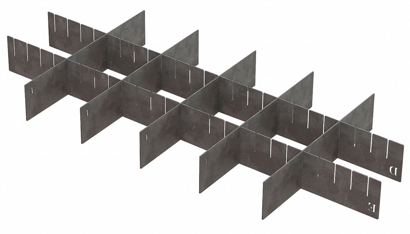Drawer Divider 2 3/4 in x 1/16 in 1PK