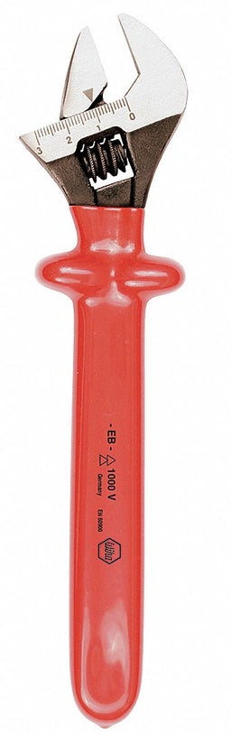 Adj. Wrench Insulated Rubber Natural 12