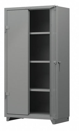 Storage Cabinet 75 x36 x24 Gray 3Shlv