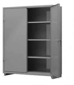 Storage Cabinet 75 x60 x24 Gray 3Shlv
