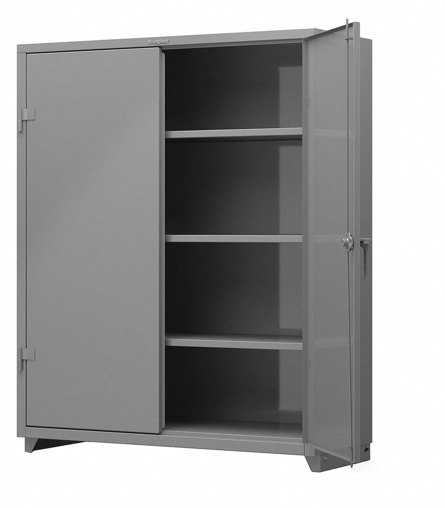 Storage Cabinet 75 x60 x24 Gray 3Shlv