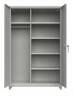 Storage Cabinet 75 x48 x24 Gray 4Shlv