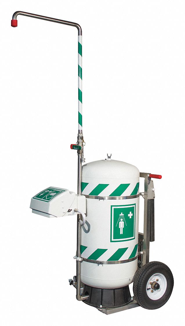 Portable Safety Shower and Eye/Face Wash