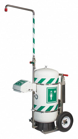 Portable Safety Shower and Eye/Face Wash