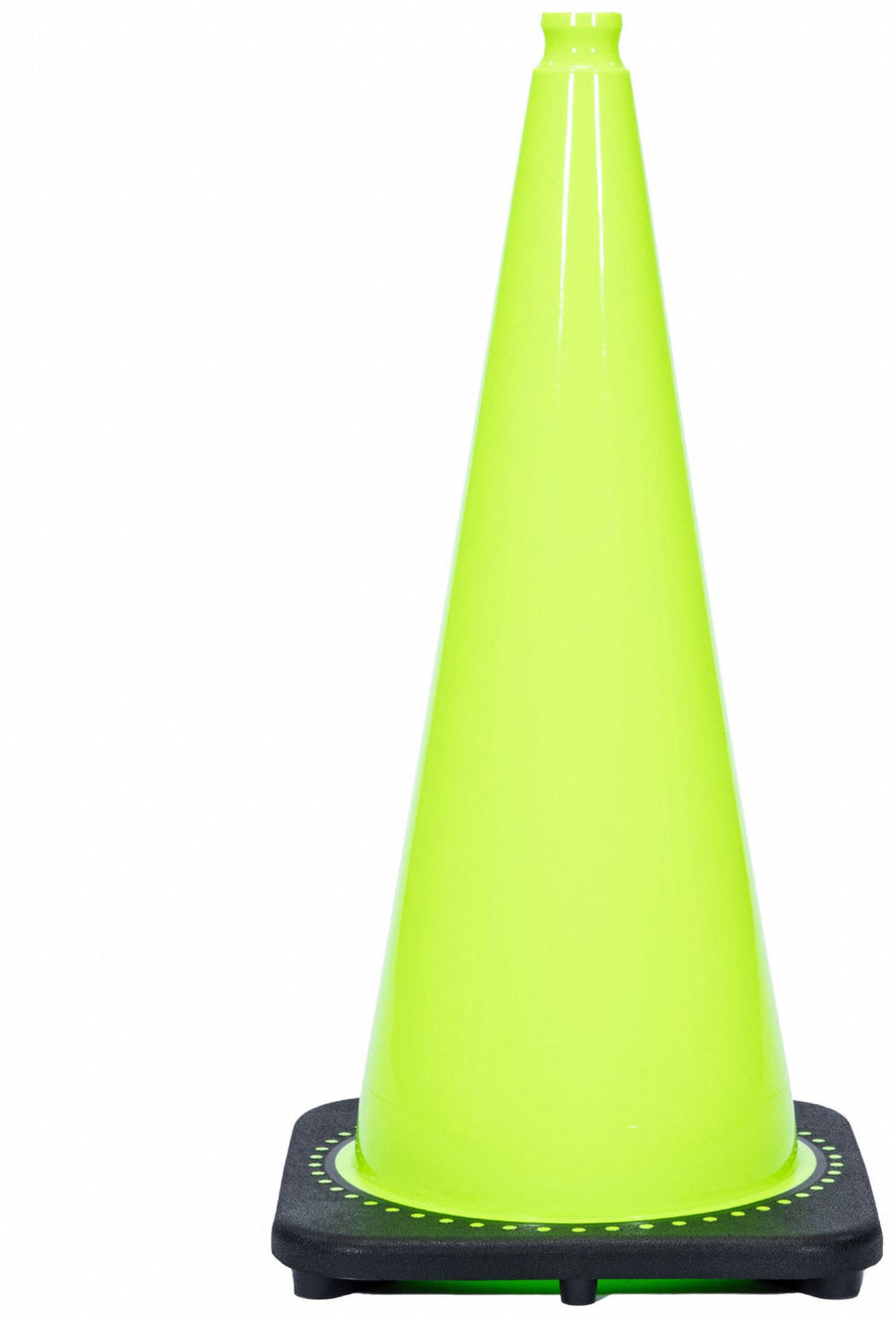 Traffic Cone 7 lb Lime Cone Color