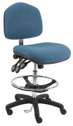 Drafting Chair 34.5 in H Black