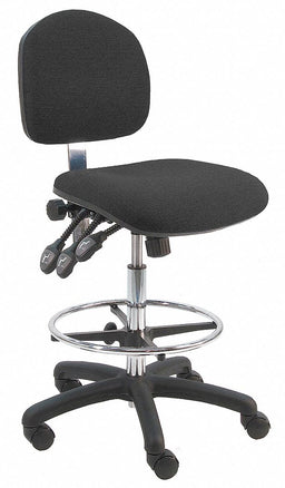 Office Chair 34.5 in H Black