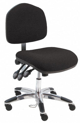 Office Chair 31.5 in H Silver
