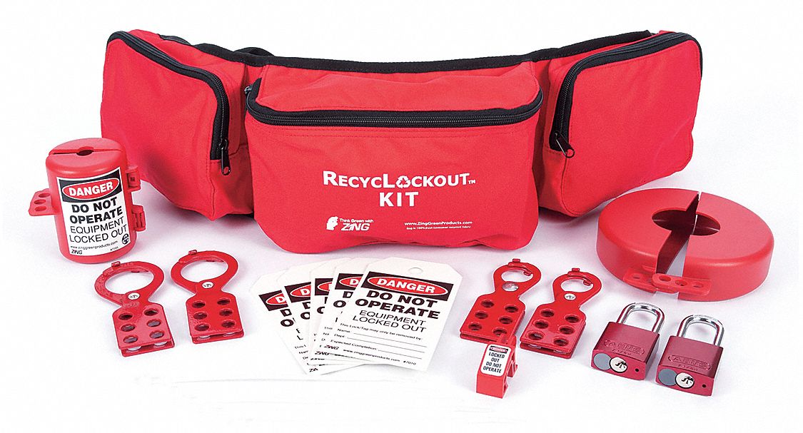 Lockout/Tagout Kit Filled Electrical