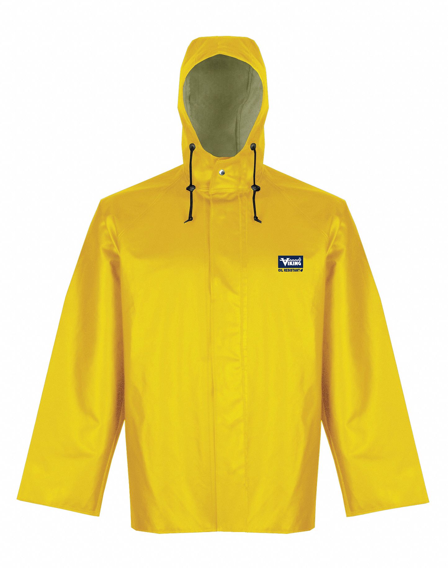 Hooded Rain Jacket Yllw 58 Chest Men 4XL