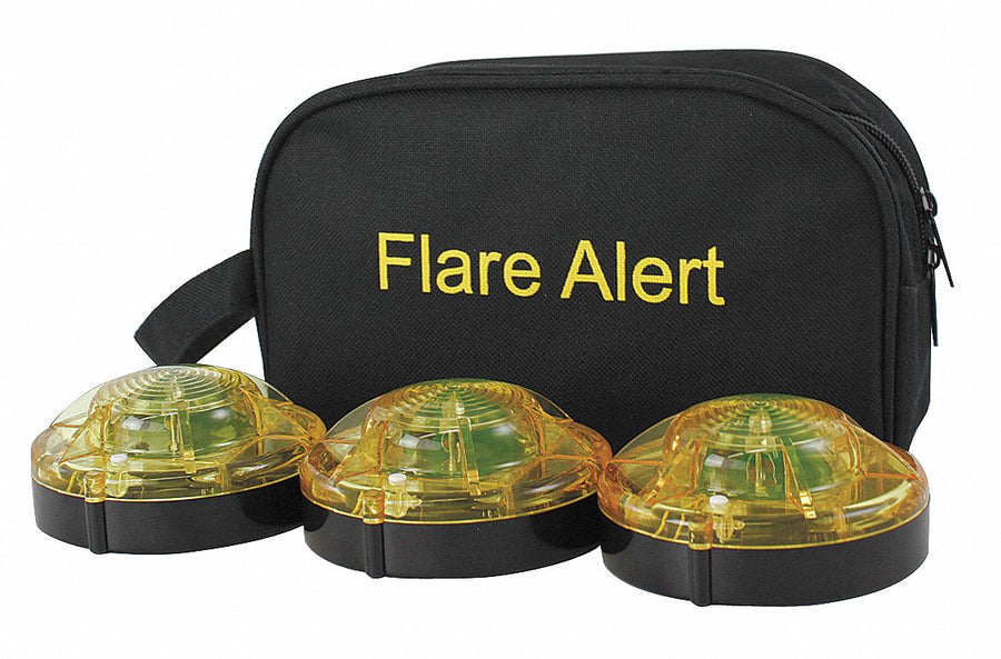 LED Road Flare Kit 0.5 Watt Yellow
