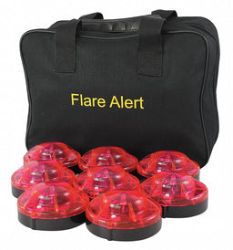 LED Road Flare Kit 0.5 Watt Red