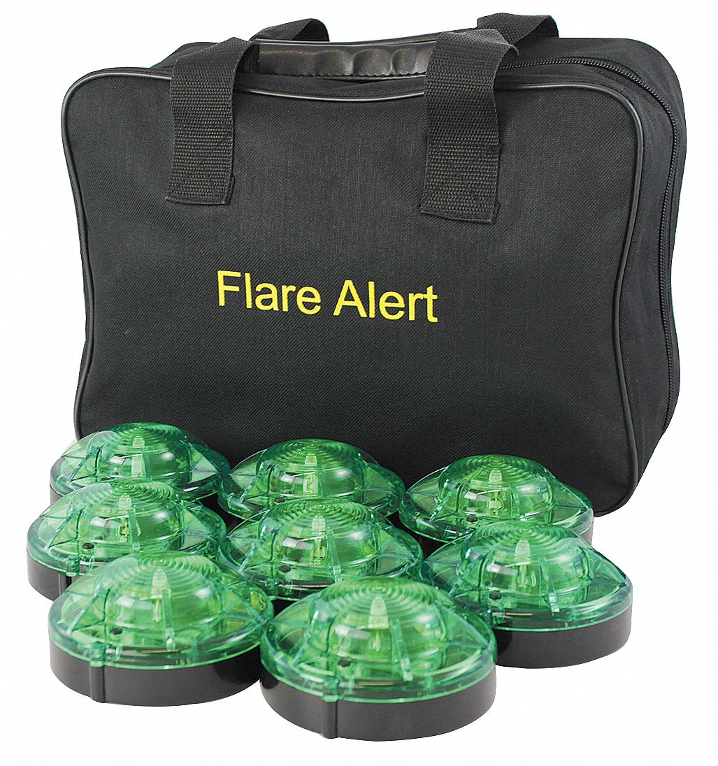 H5604 LED Road Flare Kit 1 Watt Green
