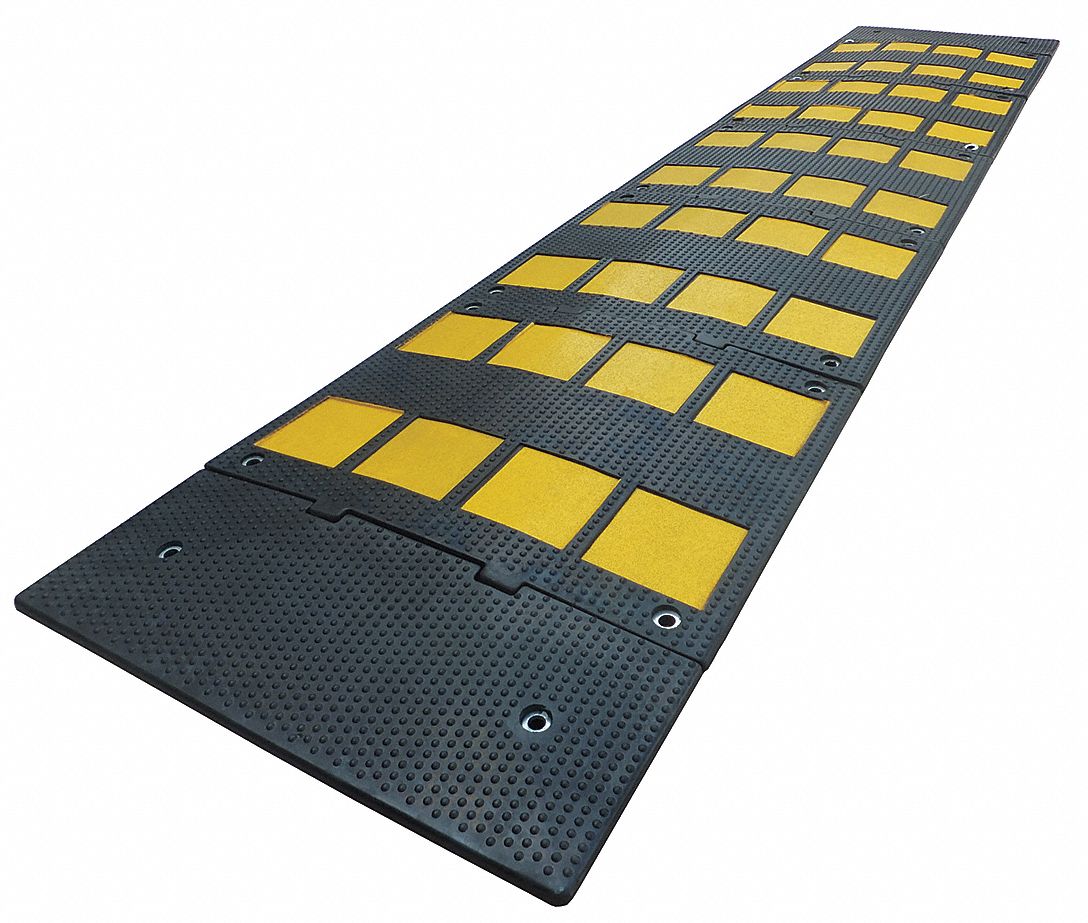 Speed Bump 24in.W 1-1/8in.H 108in.L Rbbr