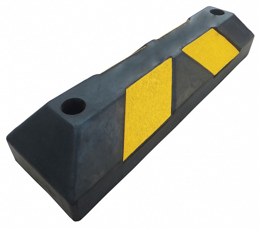 Parking Curb 6in.W 4in.H 22in.L Rubber