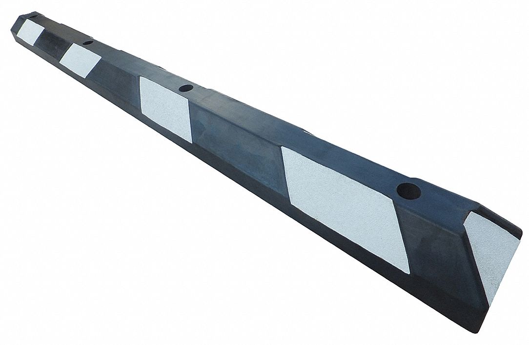 Parking Curb 6in.W 4in.H 48in.L Rubber