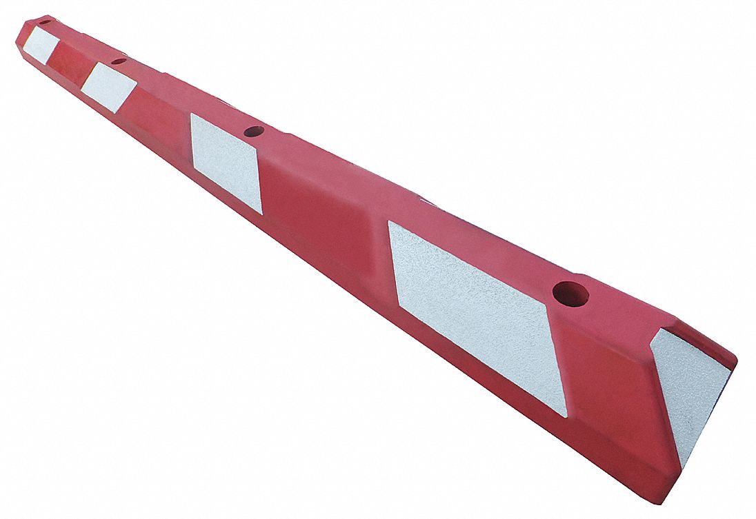 Parking Curb 6in.W 4in.H 72in.L Rubber