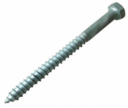 Lag Bolts 6 L 27/32 W 5/16 H Steel