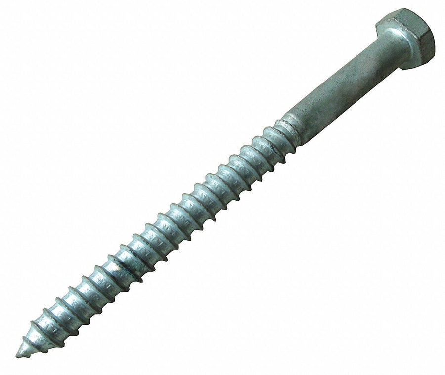 Lag Bolts 6 L 27/32 W 5/16 H Steel