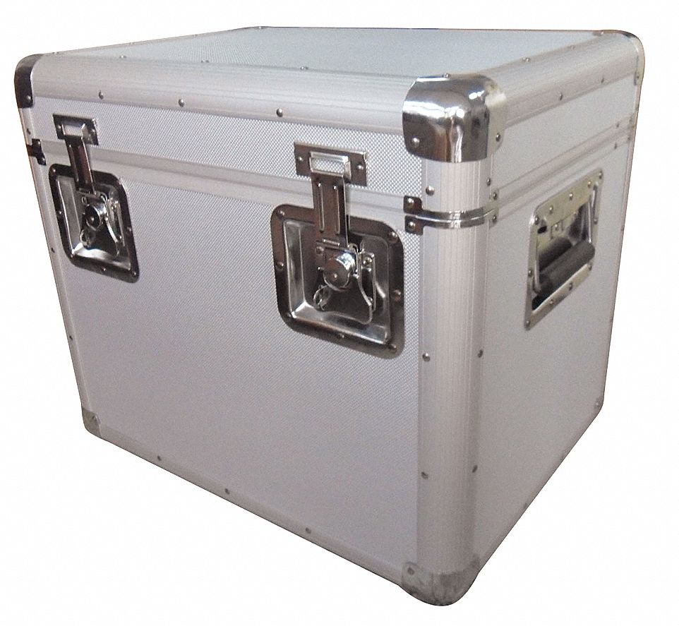 Protective Case Gray Aluminum 20 1/2 in