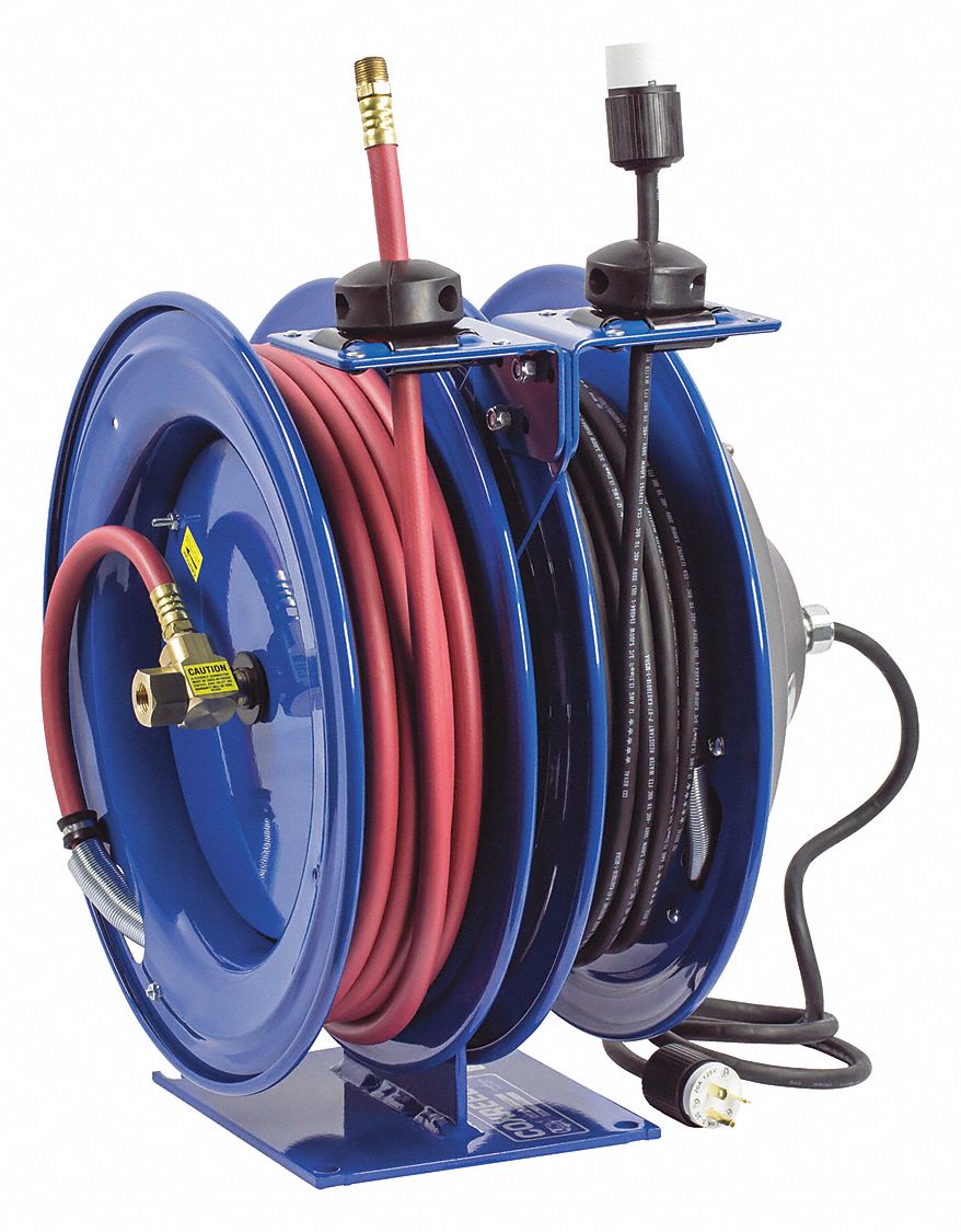 Dual Purpose Electric/Air Spring Reels