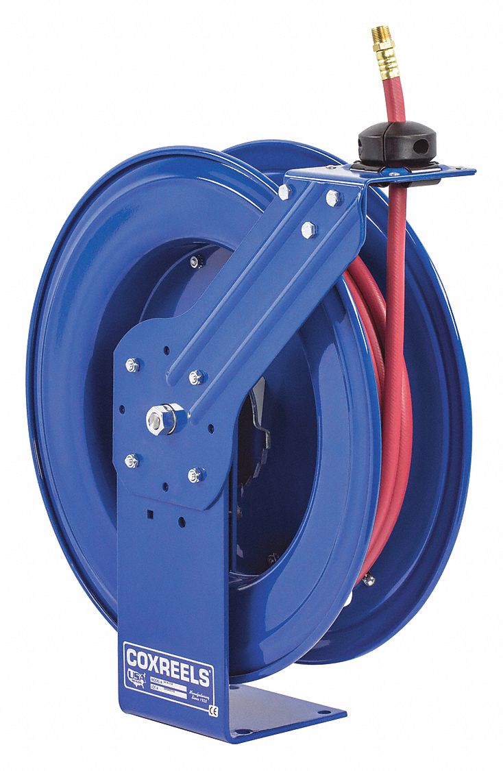 Spring Return Hose Reel 3/8 MNPT 50 ft