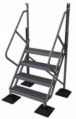 4 Step 50 Degree Incline Ladder 40in.H