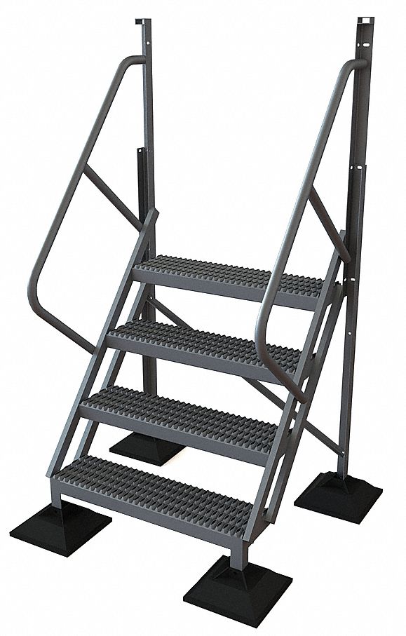 4 Step 50 Degree Incline Ladder 40in.H