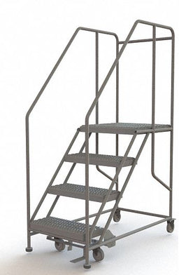 Rolling Work Platform Steel 4 Steps