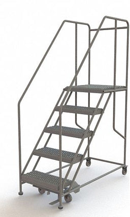Rolling Work Platform Steel 5 Steps