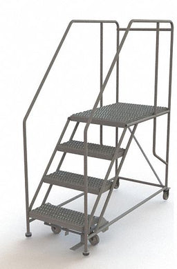 Rolling Work Platform Steel 4 Steps