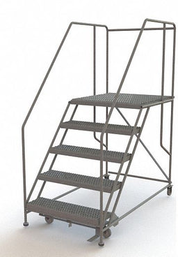 Rolling Work Platform Steel 5 Steps