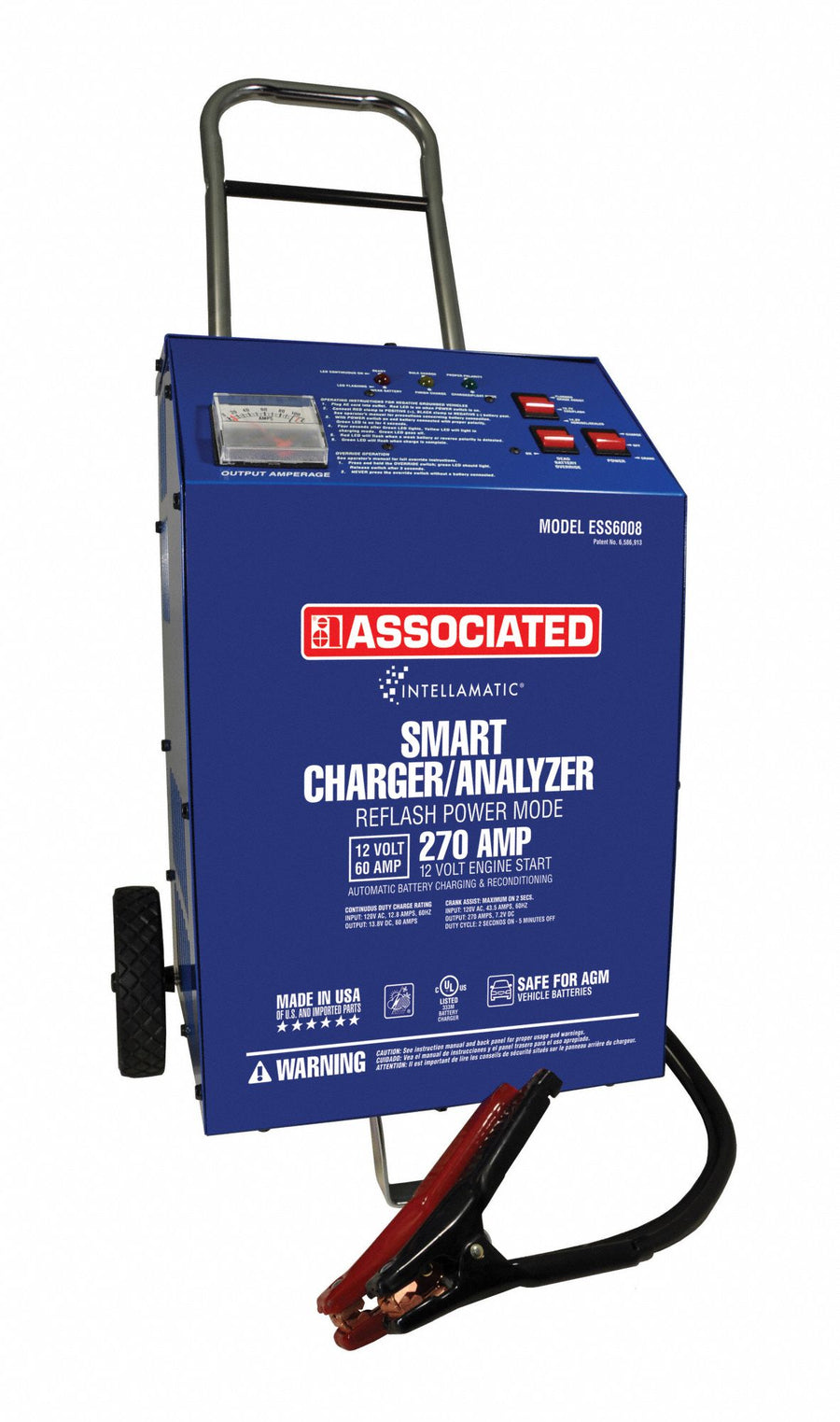 Battery Charger/Starter 60A 120VAC