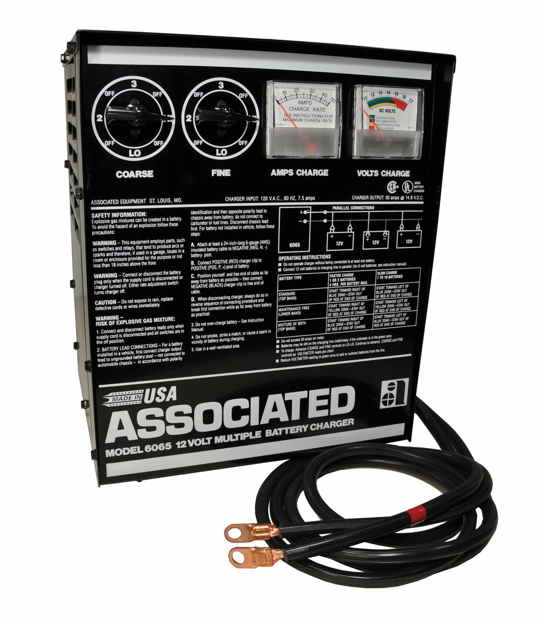 Battery Chrgr 30 UL Rated Amps (M)