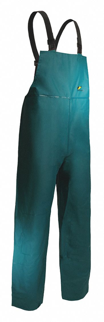 Sanitex Bib Overall Plain Front Green L
