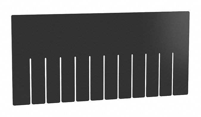 DividerIndstr Grd Poly 7 3/16 in PK6