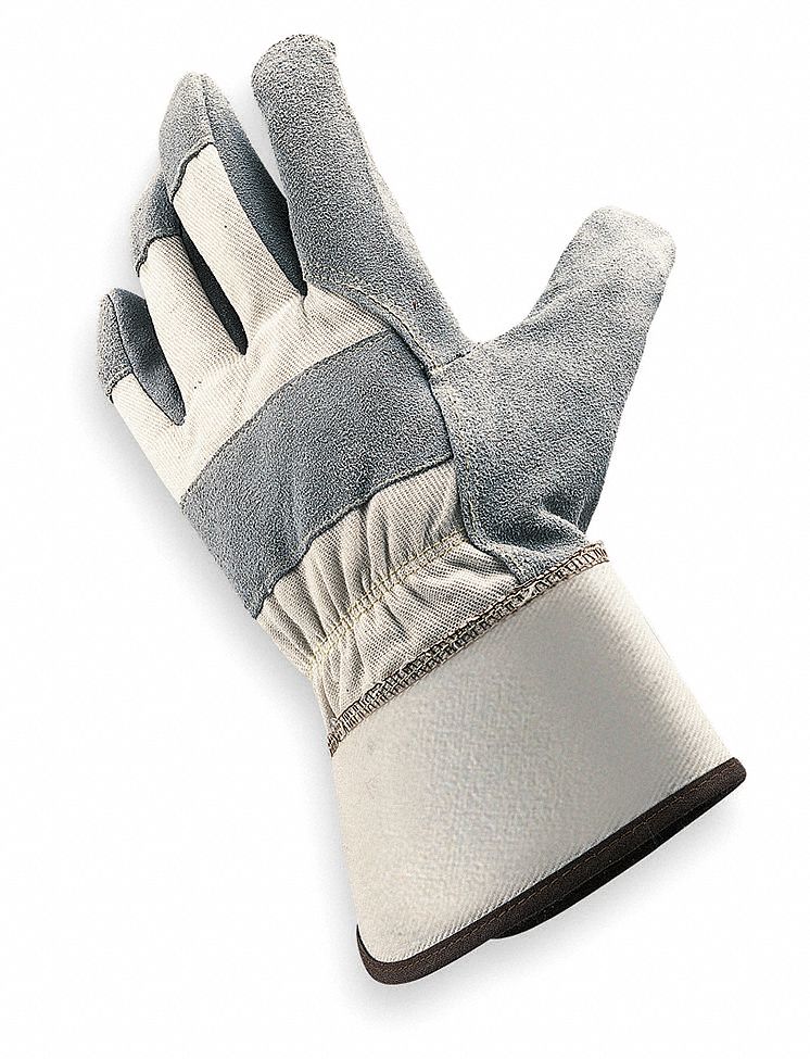 D1579 Leather Gloves Gray L PR