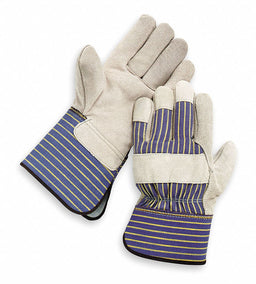 D1572 Leather Gloves Gray L PR