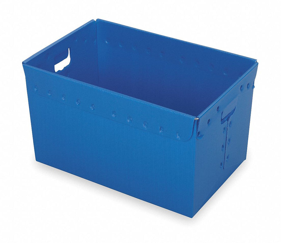 Nesting Ctr Blue Corrugated HDPE PK3
