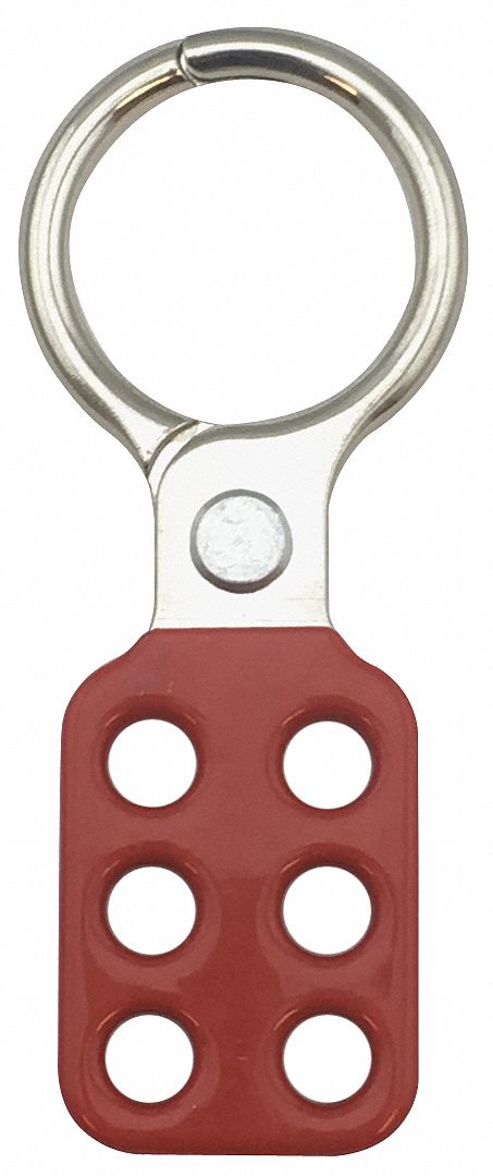 Lockout Hasp Snap-On 6 Lock Red