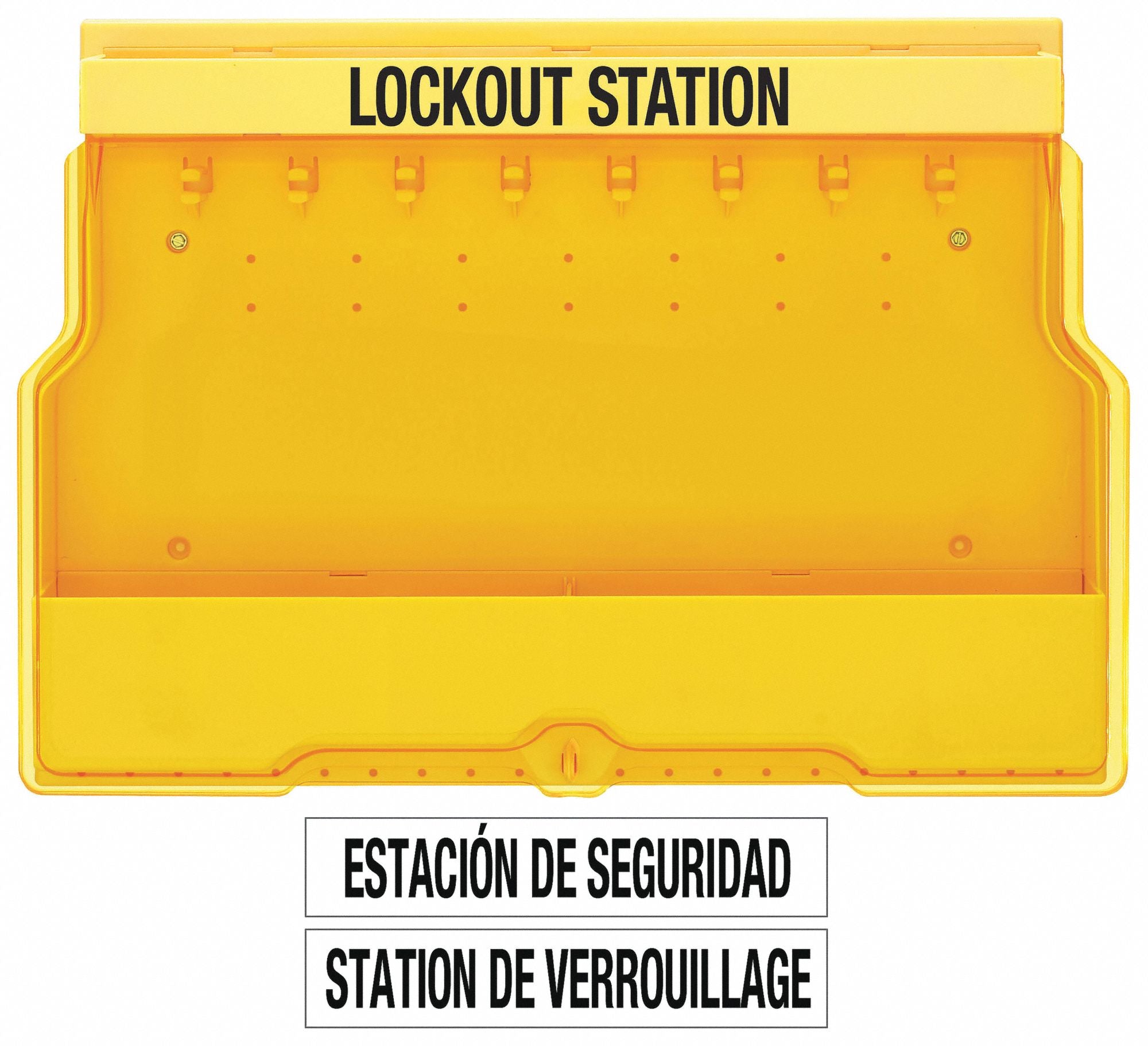 Lockout Station Unfilled 22 In W