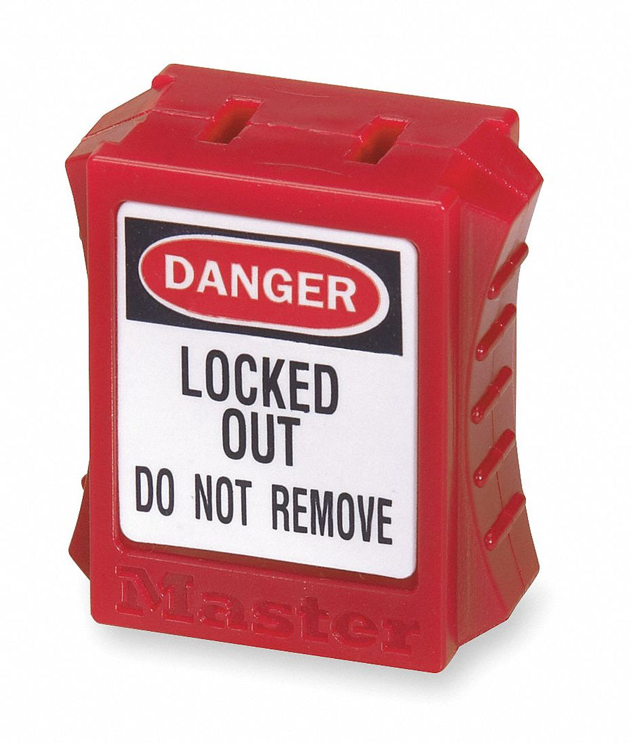 Plug Lockout Red 5/16 In.D
