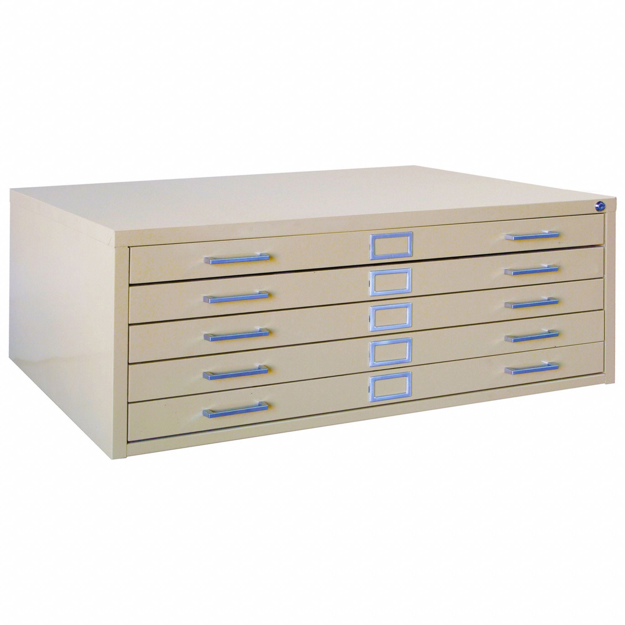 Flat File Cabinet 41 5/16x53 3/4 Putty
