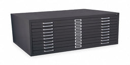 Flat File Cabinet 35 3/8x46 11/16 Black