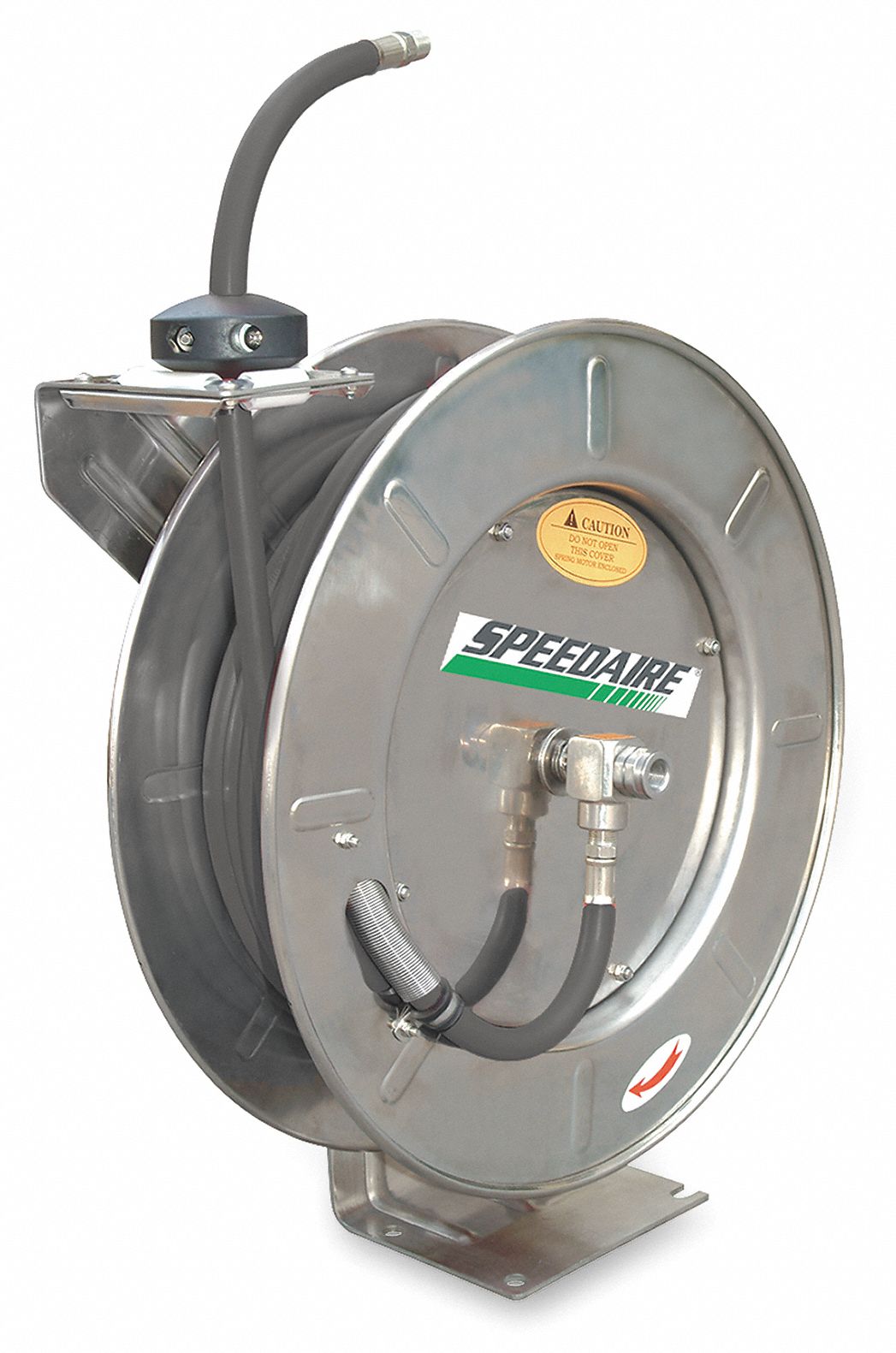 Spring Return Hose Reel 1/2 MNPT 50 ft