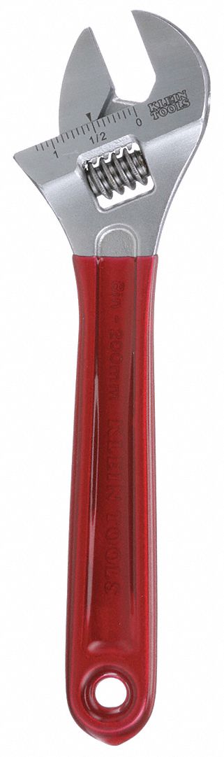 Adj. Wrench Plastic Chrome 8
