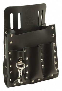 Black Tool Pouch Leather