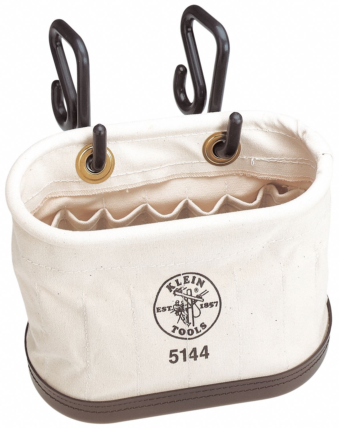 Bucket Bag Canvas Straight Wall OffWhite