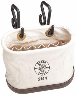 Bucket Bag Canvas Straight Wall OffWhite