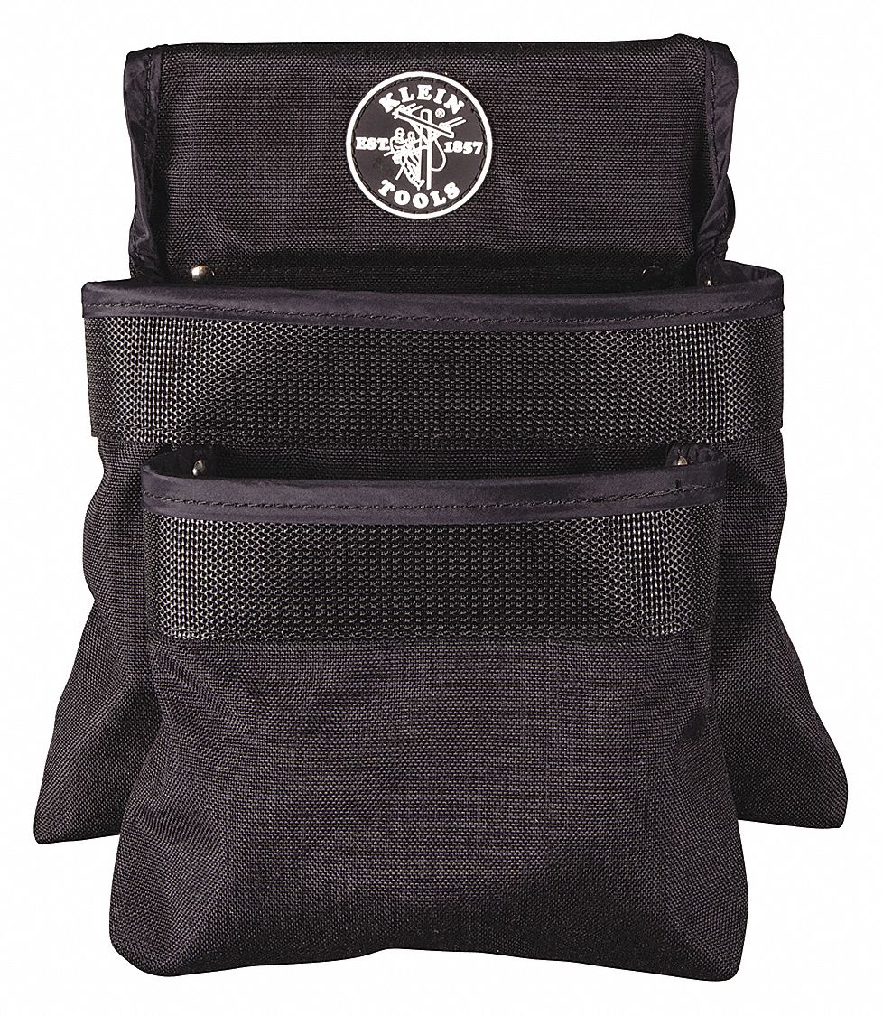 Black Tool Pouch Ballistic Nylon